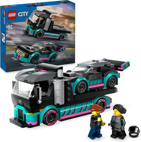 Lego City Race Car and Car Carrier Truck Toy|Lego In Lebanon
