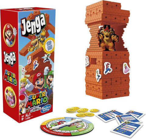 Hasbro Jenga Super Mario Edition Game, Block Stacking Tower Game | Hasbro In Lebanon