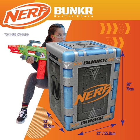 NERF BUNKR Officially Licensed Battle Royale Inflatable Bunker Battlezone - 5 Piece | BUNKR In Lebanon