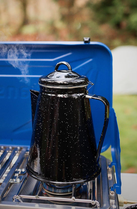 Stansport Black Enamel Percolator Coffee Pot 8 Cup|Stansport In Lebanon