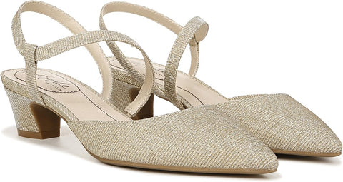 LifeStride Women's Gold Minimalist Heel | LifeStride In Lebanon