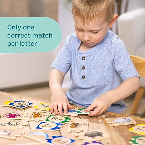 Melissa & Doug Self-Correcting Alphabet Puzzle (52 pcs) with Toy Storage Box| Melissa & Doug In Lebanon