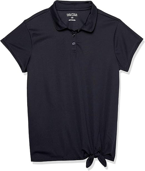 Nautica Girl's Navy T-Shirt AMZ223