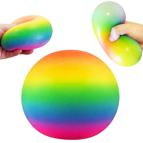 Power Your Fun Arggh Rainbow Giant Stress Balls for Adults | Power Your Fun In Lebanon