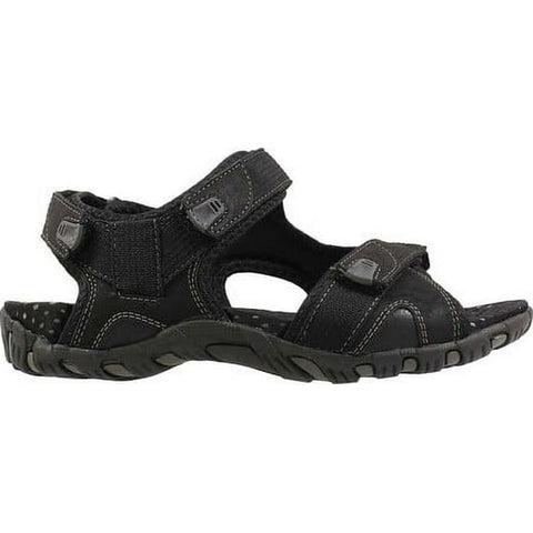 Nunn Bush Men's Black  Rio Bravo Three Strap River Sandal |  Nunn Bush in Lebanon