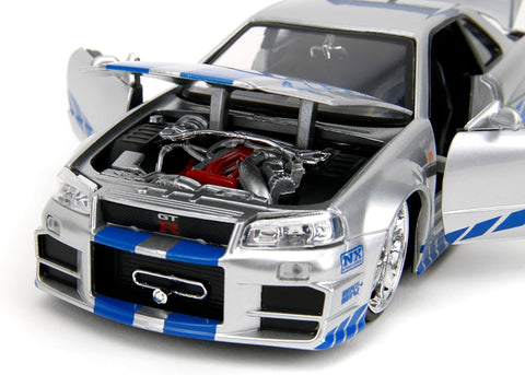 Jada Metal Model: Fast & Furious Car 1/24: Brian's Nissan Skyline GT-R|Jada In Lebanon
