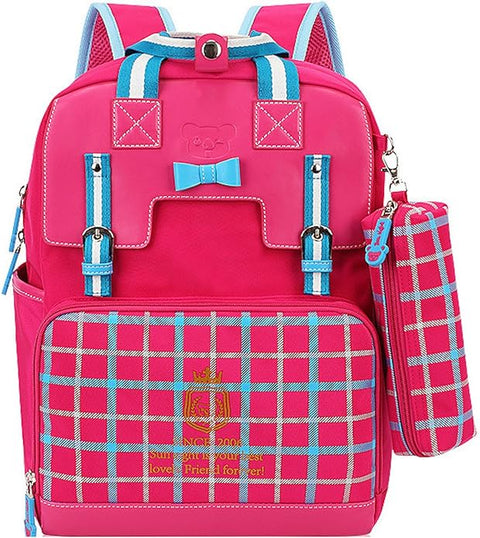 Huapai Girl's Pink Backpack With Pencil Case 38 x 29 x 14 cm | Huapai In Lebanon