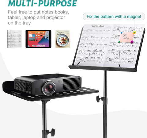 Vekkia Professional Portable Music Stand with Carrying Bag| Vekkia In Lebanon