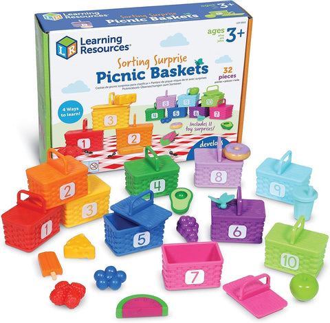 Learning Resources Sorting Surprise Picnic Baskets Toddler Sorting & Matching Skills Toy | Learning Resources In Lebanon