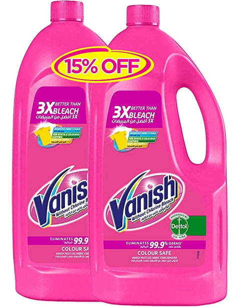 Vanish Stain Remover Without Chlorine Bleach 1L +1L 15% OFF