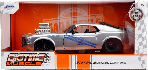 Jada Big Time Muscle 1:24 1970 Ford Mustang Boss 429 Die-Cast Car |Jada In Lebanon