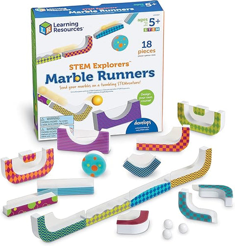 Learning Resources Stem Explorers Marble Runners - 18 Pieces, Ages 5+  | Learning Resources In Lebanon