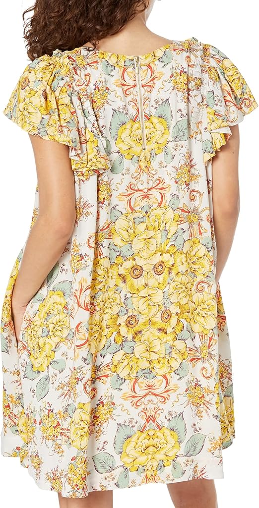 Free People Women's Multicolor Floral Mini Dress | Free People In Lebanon