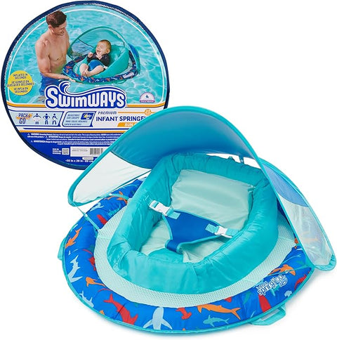 SwimWays Baby Pool Infant Float With Canopy & UPF Protection | SwimWays In Lebanon
