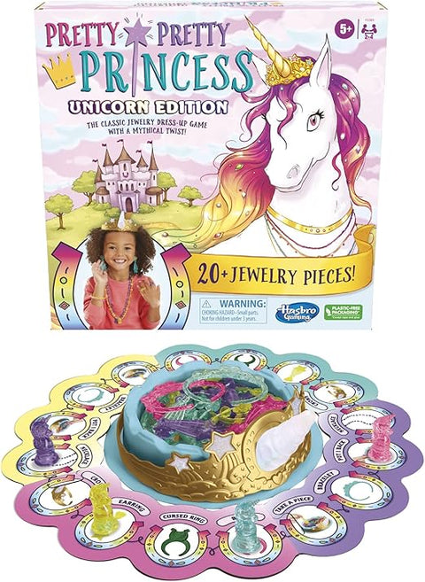 Hasbro Gaming Pretty Princess Unicorn Edition Board Game | Hasbro Gaming In Lebanon