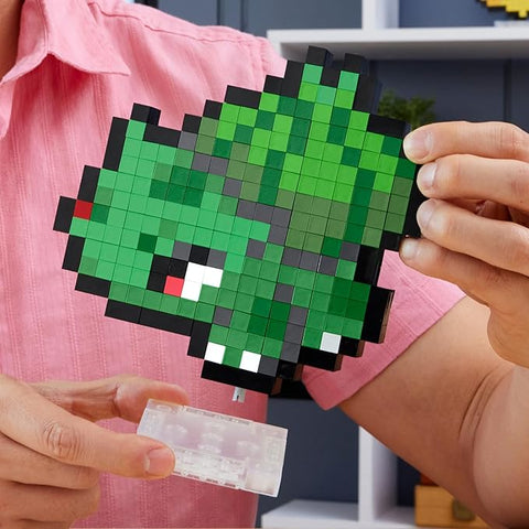 Pokemon Bulbasaur Pixel Art Building Toy Set | Pokemon In Lebanon