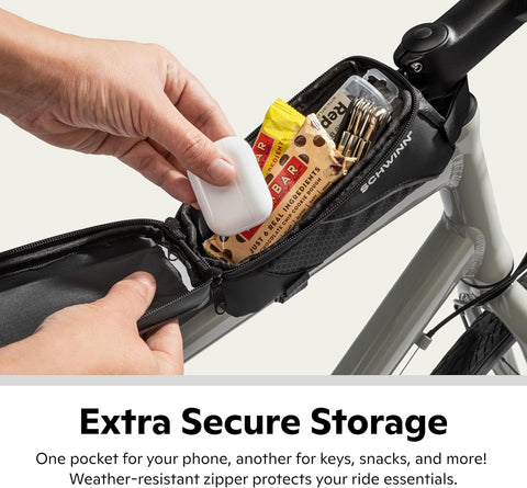 Schwinn Black Top Tube Phone Bag for Bicycles | Schwinn In Lebanon