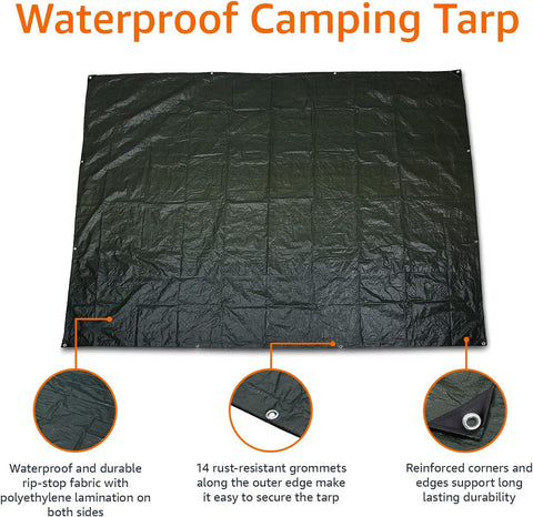 Amazon Basics Waterproof Camping Tarp | Amazon Basics In Lebanon