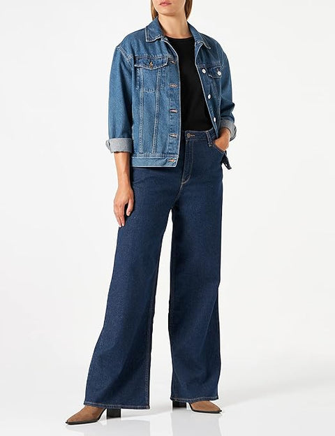 Lee Women's Dark Blue Ultra High Waist Flare Jeans | Lee In Lebanon