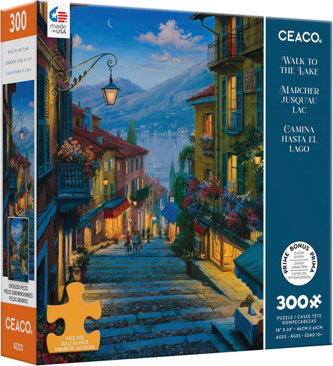 Ceaco Walk to The Lake - 300 Oversized Piece Jigsaw Puzzle | Ceaco In Lebanon