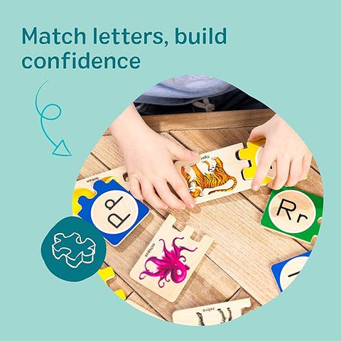 Melissa & Doug Self-Correcting Alphabet Puzzle (52 pcs) with Toy Storage Box| Melissa & Doug In Lebanon