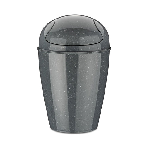 Koziol Natural Grey Del S Swing Top Trash Bin 5 L Recycled | Koziol In Lebanon