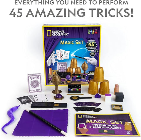 National Geographic Magic Set 45 Magic Tricks for Kids  | National Geographic In Lebanon