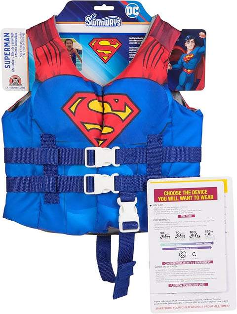 SwimWays DC Swim Trainer Superman Life Jacket | SwimWays In Lebanon