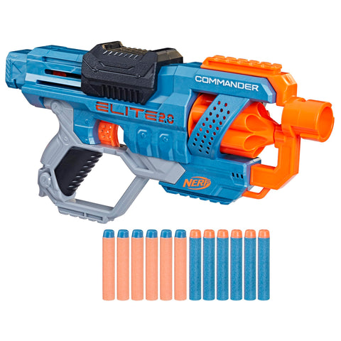 Hasbro Gaming Nerf Elite 2.0 Commander RD-6 Blaster | Hasbro Gaming In Lebanon