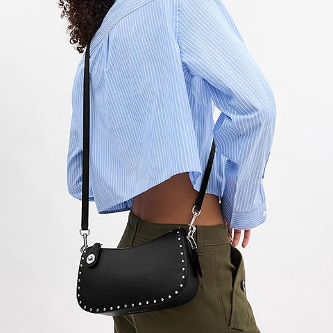 Coach Women's Black Swinger Crossbody Bag | Coach In Lebanon