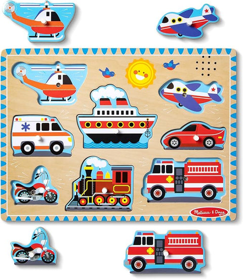 Melissa & Doug Vehicles Sound Puzzle | Melissa & Doug In Lebanon