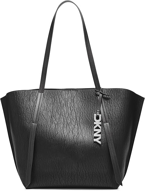 DKNY Women's Black Soft Leather Lyda Tote Bag | DKNY In Lebanon