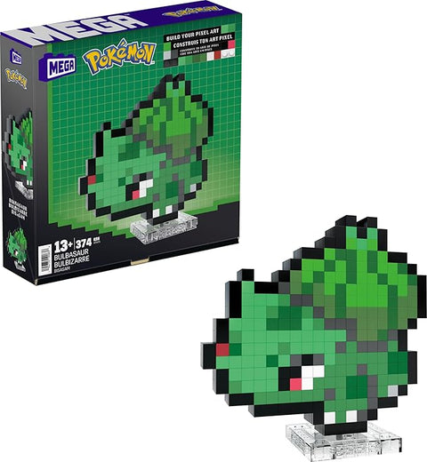 Pokemon Bulbasaur Pixel Art Building Toy Set | Pokemon In Lebanon