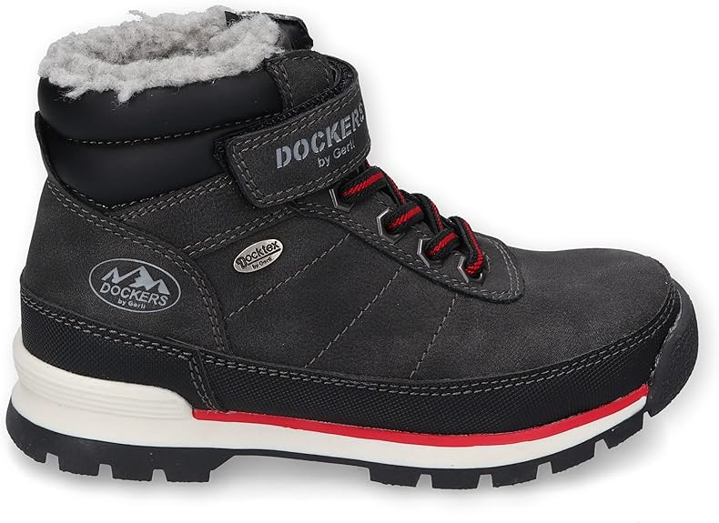 Dockers Boy's Gray Lace-Up Ankle Boots | Dockers In Lebanon