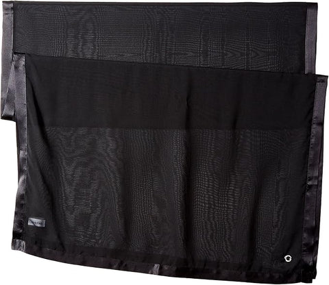 Calvin Klein Women's Black Satin Border Chiffon Scarf | Calvin Klein in Lebanon