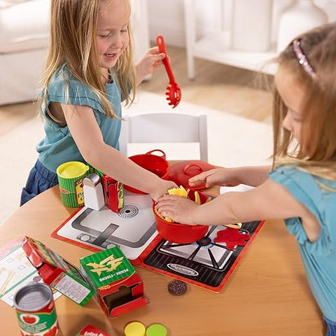 Melissa & Doug Prepare & Serve Pasta Play Food Set Wooden Play Food Sets | Melissa & Doug In Lebanon