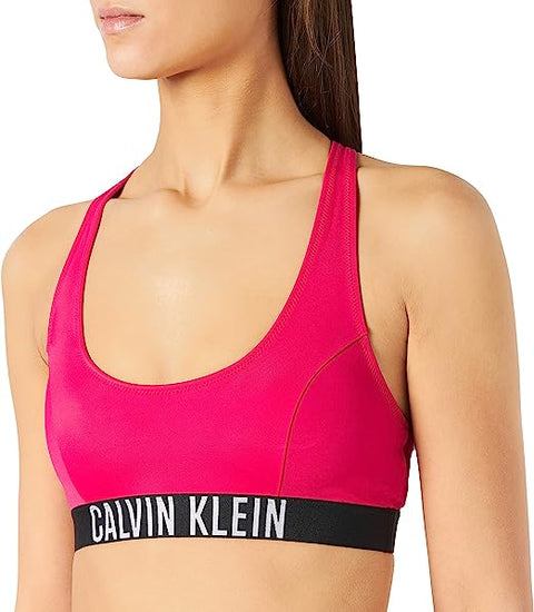 Calvin Klein Women's Plum Sport Bra Top U9T9W FE842
