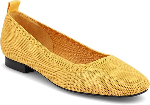 MIA Women's Mustard Rasia Round Toe Ballet Flat | MIA In Lebanon