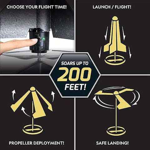 National Geographic Motorized Air Rocket Toy | National Geographic In Lebanon
