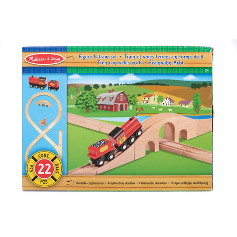 Melissa & Doug Classic Wooden Figure Eight Train Set | Melissa & Doug In Lebanon