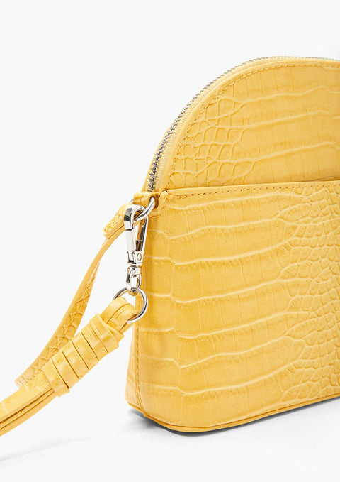 S. Oliver Women's Yellow Crocodile Crossbody Bag | S. Oliver In Lebanon