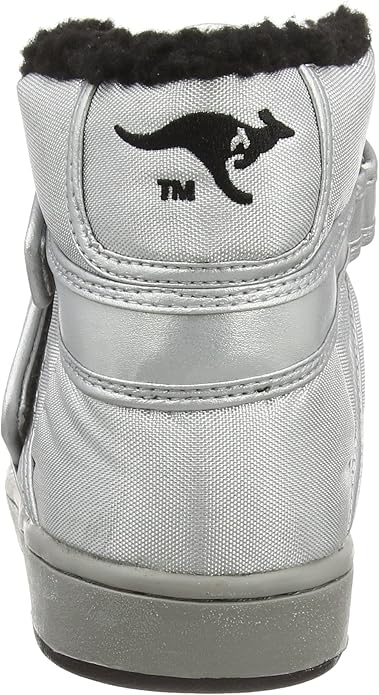 KangaRoos Roostex Women's Silver Hi-Top Sneakers | KangaRoos In Lebanon