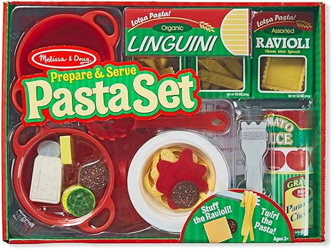 Melissa & Doug Prepare & Serve Pasta Play Food Set Wooden Play Food Sets | Melissa & Doug In Lebanon
