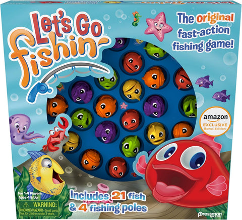 Pressman Let's Go Fishin with Lucky Ducks MAM Card Game|Pressman In Lebanon