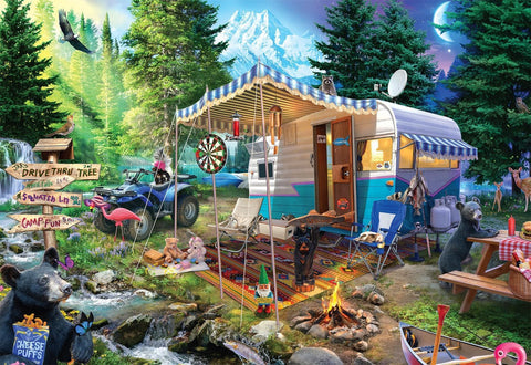 Buffalo Games Jeff Haynie Mountain Retreat 2000 Piece Jigsaw Puzzle for Adults | Buffalo Games In Lebanon