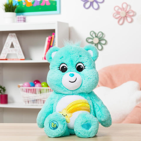 Care Bears - Cuddly 14" Stuffed Animal - Wish Bear - Soft & Huggable! | Care Bears In Lebanon