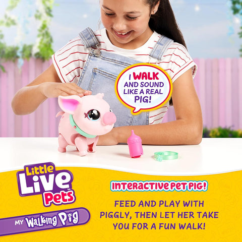 Little Live Pets My Pet Pig Piggly ,Soft and Jiggly Interactive Toy | Little Live Pets In Lebanon