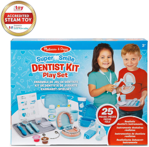 Melissa & Doug Super Smile Dentist Kit with Pretend Play Set  |Melissa & Doug In Lebanon