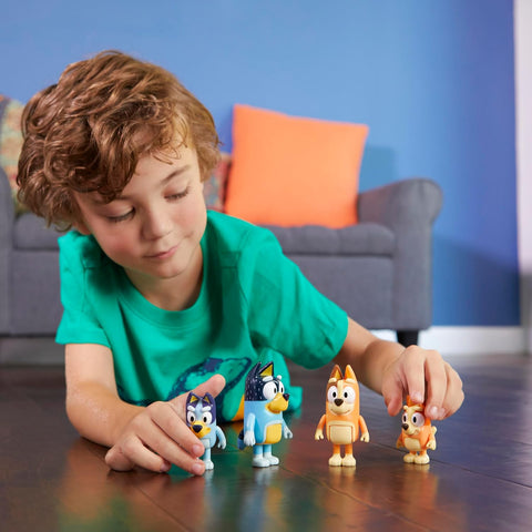 Moose Toys Bluey Family Pack of 4 Vinyl Figures | Moose Toys In Lebanon