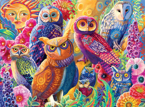 Buffalo Games - Laura Audi - Owl Autonomy - 1000 Piece Jigsaw Puzzle |Buffalo Games In Lebanon